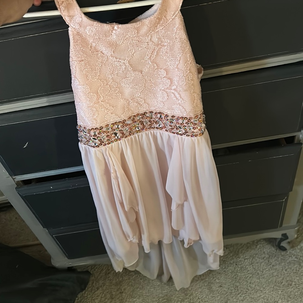 Kids pink dress
